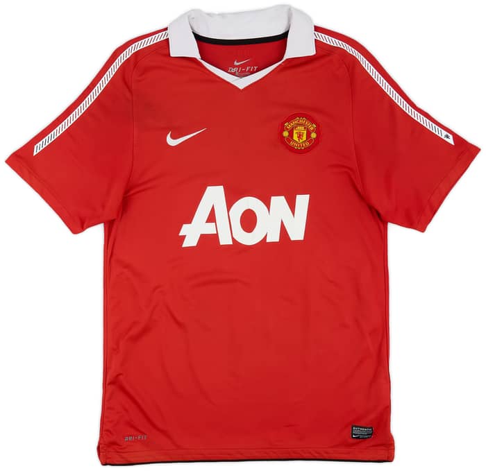2010-11 Manchester United Home Shirt Rooney #10 - 7/10 - (M)