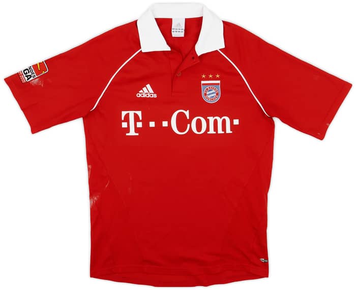 2005-06 Bayern Munich Home Shirt Scholl #7 - 4/10 - (S)