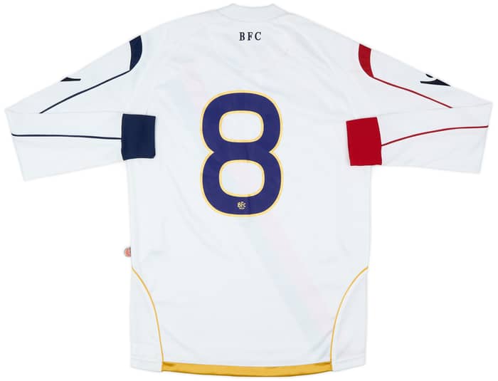 2009-10 Bologna Centenary Away L/S Shirt #8 - 9/10 - (S)