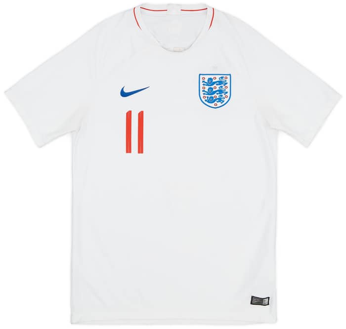 2018-19 England Home Shirt Vardy #11 - 5/10 - (M)