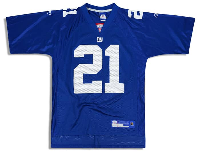 2005-06 New York Giants Barber #21 Reebok On Field Jersey (Home) Y