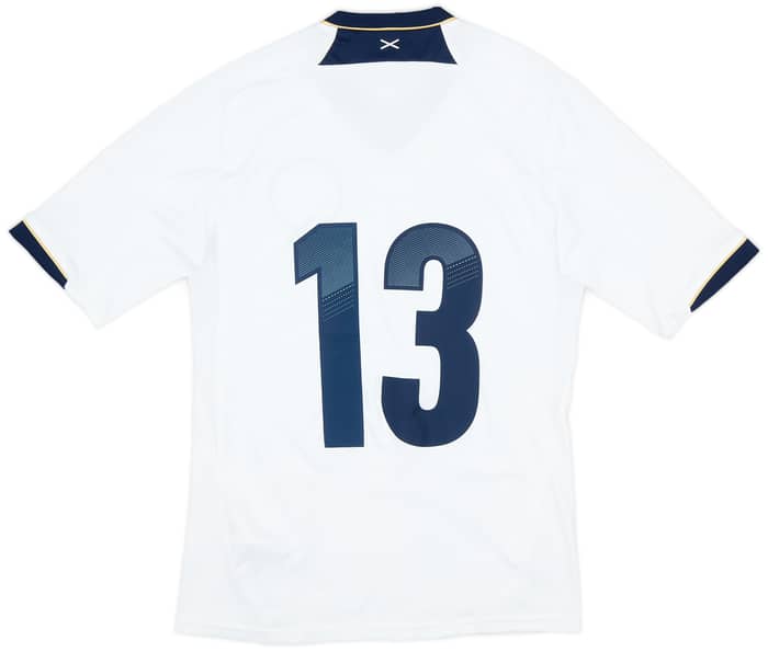 2012-14 Scotland Player Issue Away Shirt #13 - 10/10 - (S)