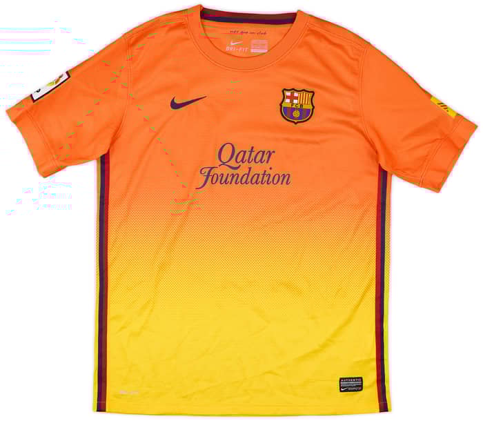 2012-13 Barcelona Away Shirt - 9/10 - (XL.Boys)