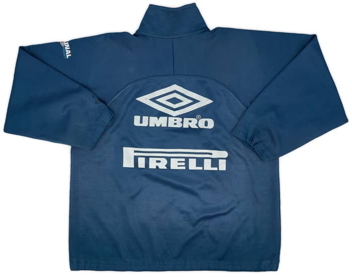 1997-98 Inter Milan Umbro 1/4 Zip Track Jacket - 6/10 - (L)
