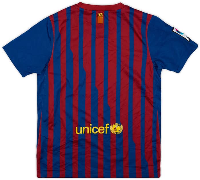 2011-12 Barcelona Home Shirt - 8/10 - (M.Boys)