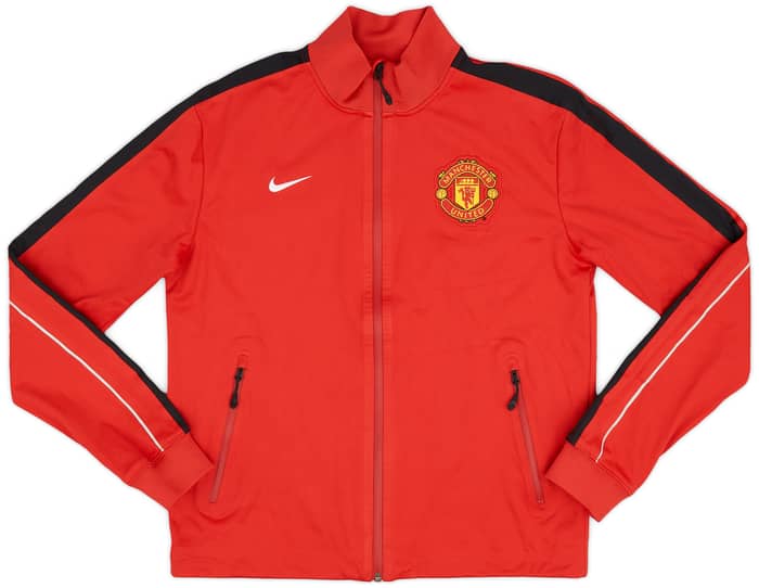 2013-14 Manchester United Nike Track Jacket - 9/10 - (M)