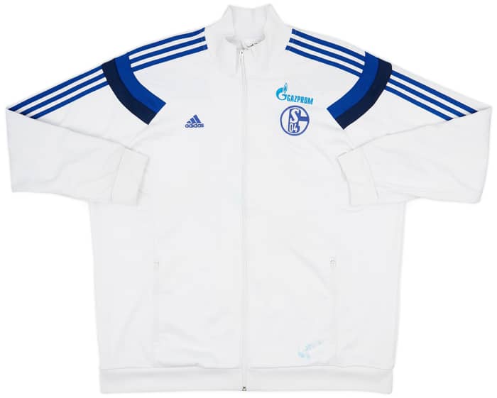 2014-15 Schalke adidas Track Jacket - 7/10 - (XXL)