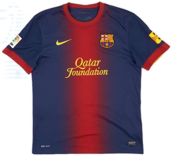 2012-13 Barcelona Home Shirt Messi #10 - 7/10 - (M)