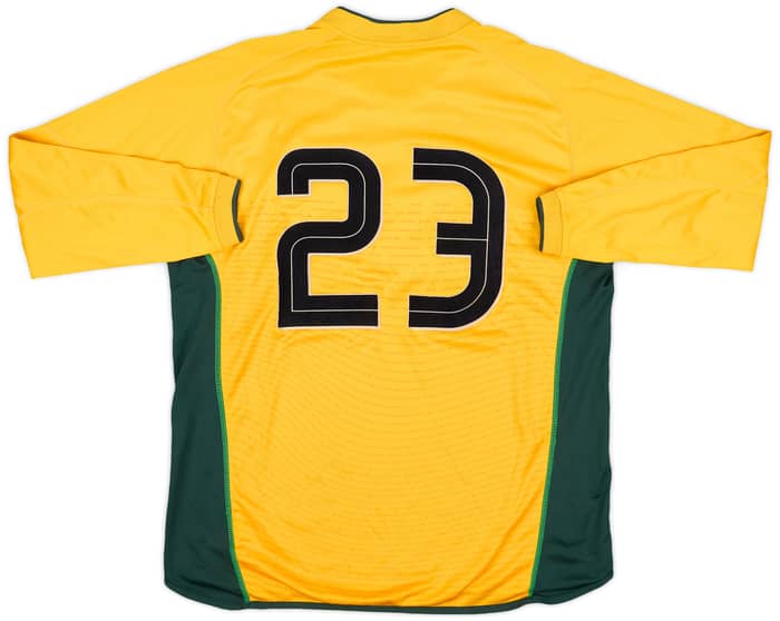 2002-03 Celtic Away L/S Shirt #23 - 8/10 - (XL)