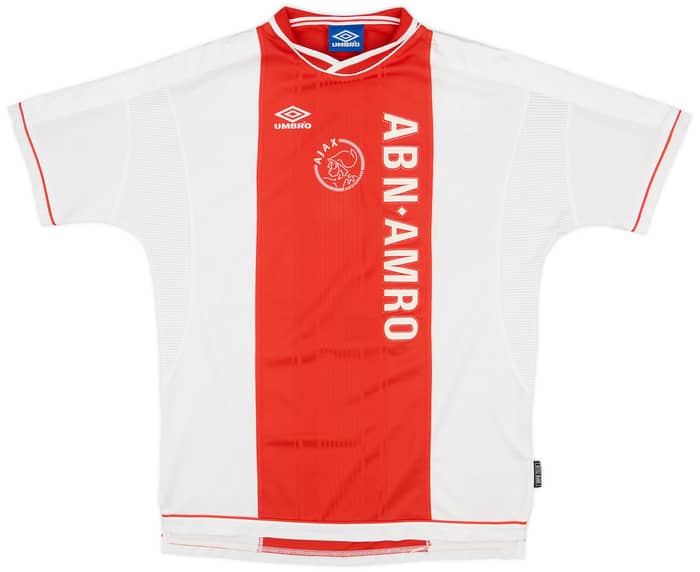1999-00 Ajax Home Shirt Van Der Vaart #43 - 8/10 - (XL)