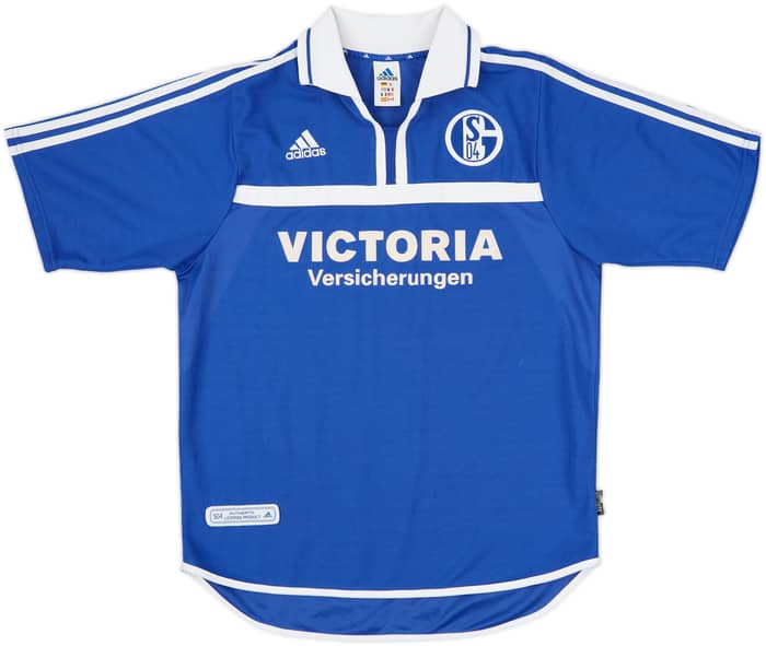 2001-02 Schalke Home Shirt - 9/10 - (M)
