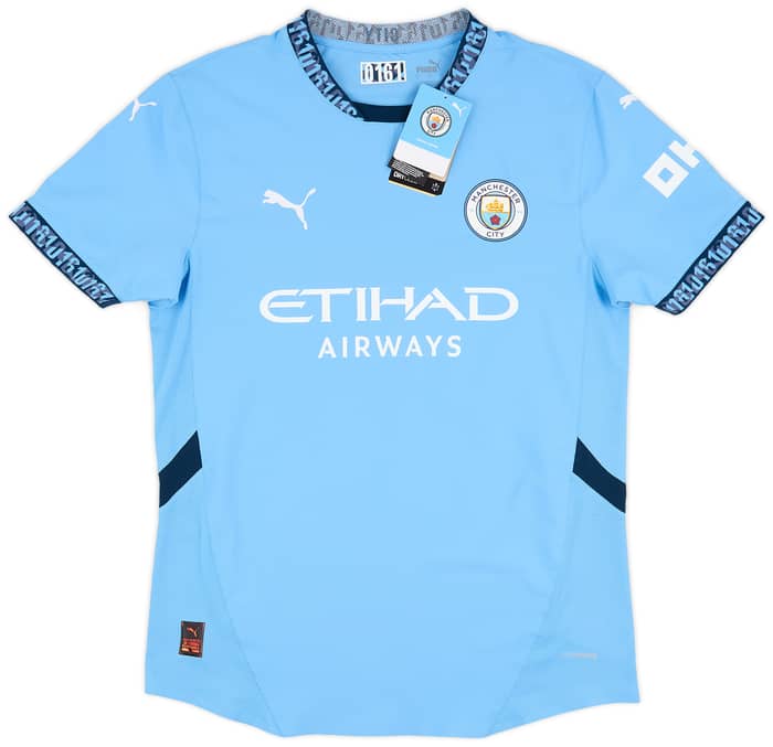 2024-25 Manchester City Authentic Home Shirt Rodrigo #16