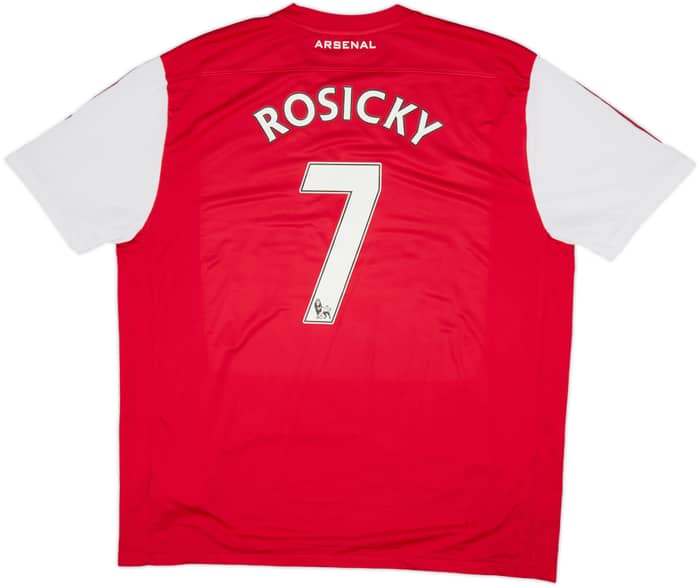2011-12 Arsenal Home Shirt Rosicky #7 - 6/10 - (XXL)