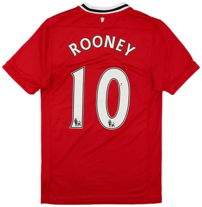 2011-12 Manchester United Home Shirt Rooney #10 - 6/10 - (S)
