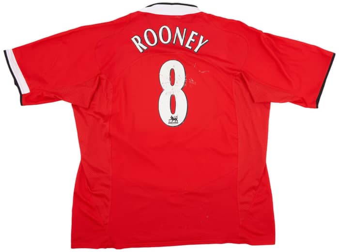 2004-06 Manchester United Home Shirt Rooney #8 - 5/10 - (3XL)