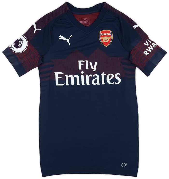 2018-19 Arsenal Match Issue Away Shirt M. Elneny #4