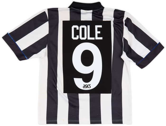 1993-95 Newcastle Home Shirt Cole #9 - 6/10 - (M)