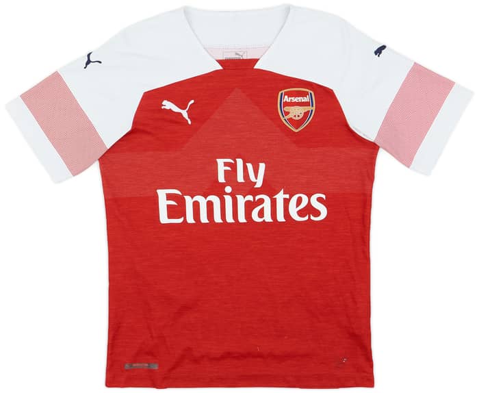 2018-19 Arsenal Home Shirt Saka #87 - 8/10 - (S)