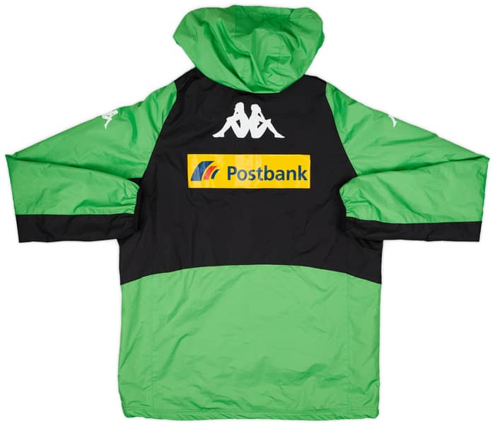 2013-14 Borussia Monchengladbach Staff Issue Kappa Hooded Rain Jacket MB - 8/10 - (M)