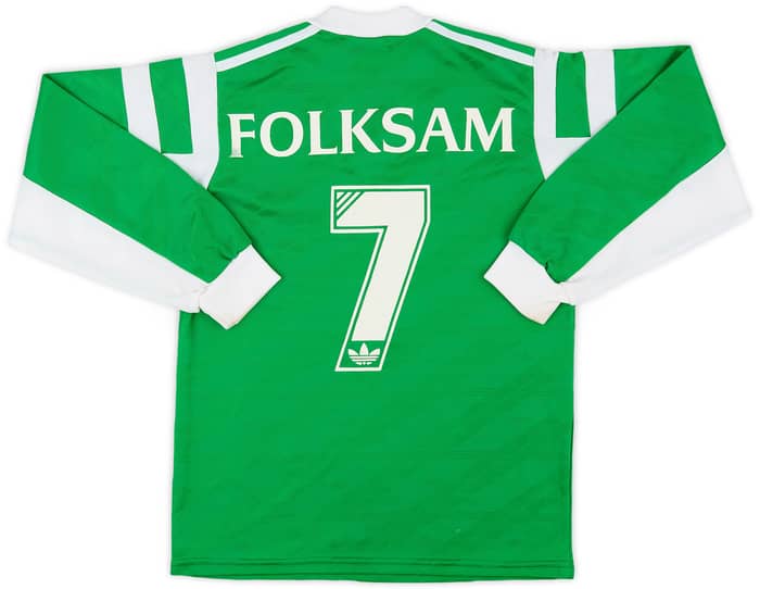 1990-92 Brommapojkarna Away L/S Shirt #7 - 8/10 - (L.Boys)