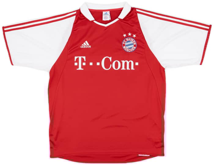 2003-04 Bayern Munich Home Shirt Ballack #13 - 9/10 - (L)