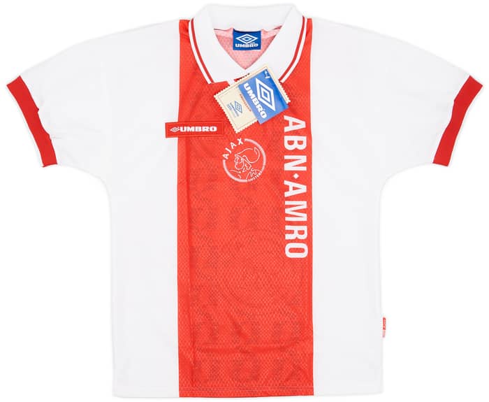 1998-99 Ajax Home Shirt F.De Boer #4 (S)