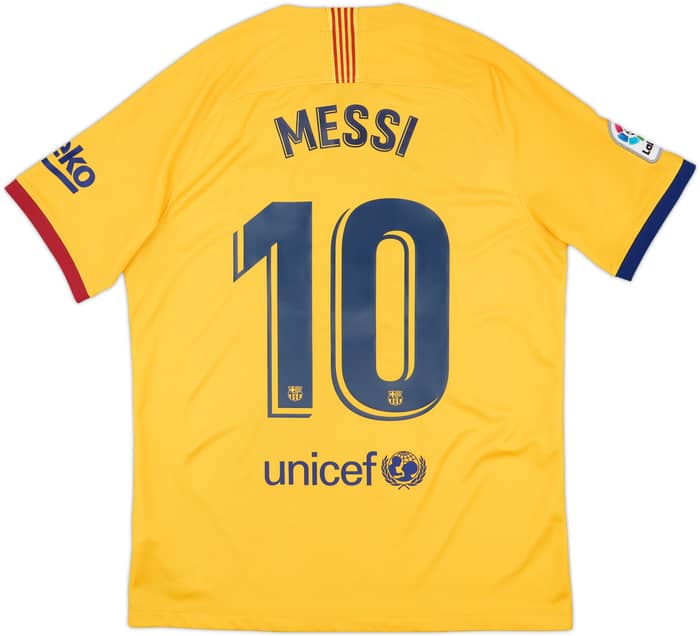 2019-20 Barcelona Away Shirt Messi #10 - 8/10 - (L)