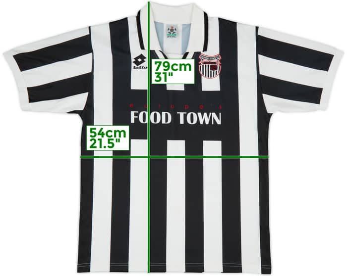 1996-98 Grimsby Town Home Shirt - 6/10 - (L)