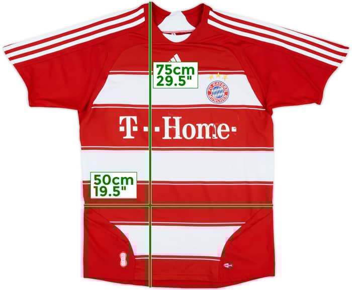 2007-08 Bayern Munich Home Shirt - 4/10 - (XL.Boys)