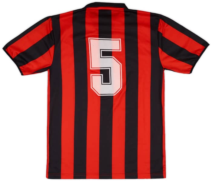1988-89 AC Milan Match Issue Home Shirt #5