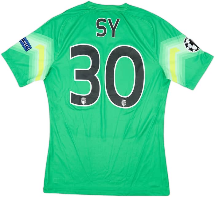 2014-15 Monaco Match Issue Champions League GK Shirt Sy #30