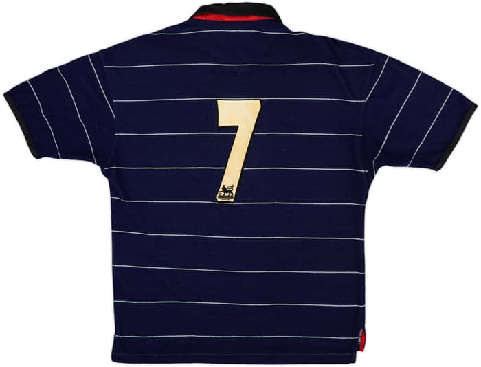 1999-00 Manchester United Away Shirt #7 - 6/10 - (M)