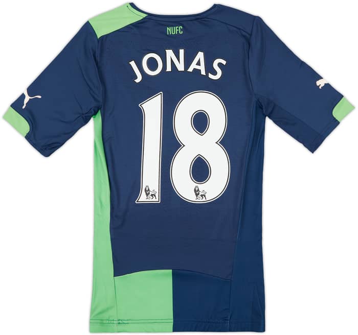 2014-15 Newcastle Player Issue ACTV Fit Third L/S Shirt Jonas #18 (S)