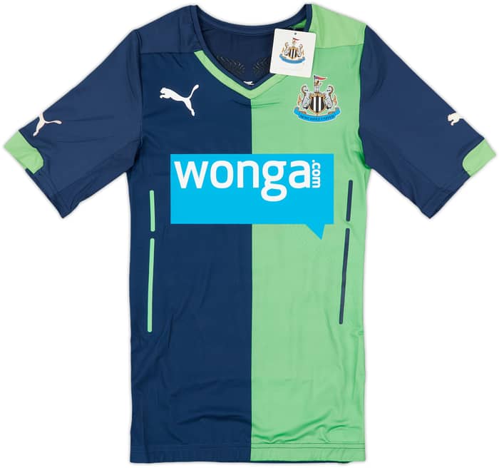 2014-15 Newcastle Player Issue ACTV Fit Third L/S Shirt Jonas #18 (S)