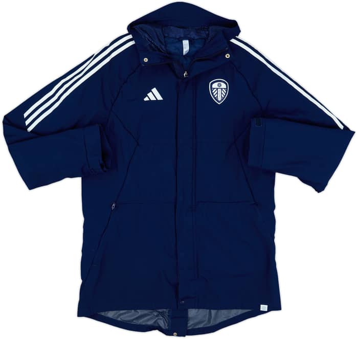 2023-24 Leeds adidas Padded Bench Coat - 8/10 - (M)