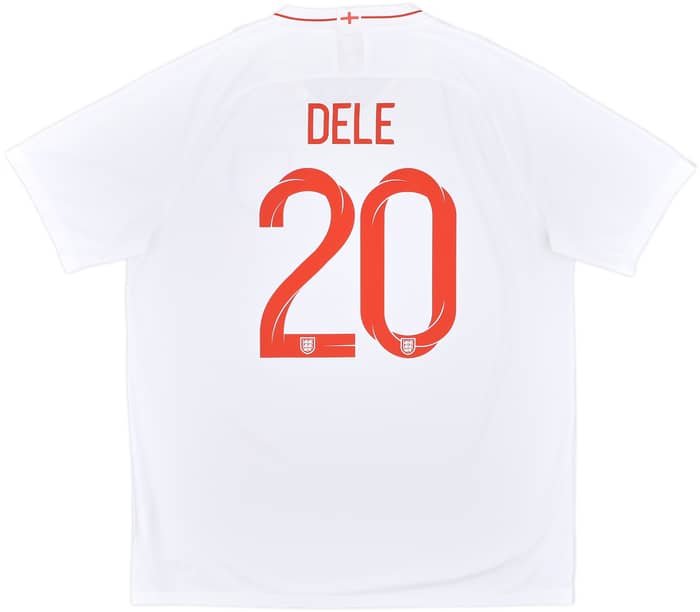 2018-19 England Home Shirt Dele #20 - 9/10 - (XL)