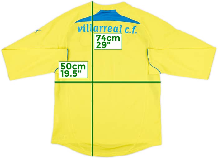 大人気定番商品 Shirt L/S Training Puma Villarreal 2010-11 - (M) - 8/10 ウェア