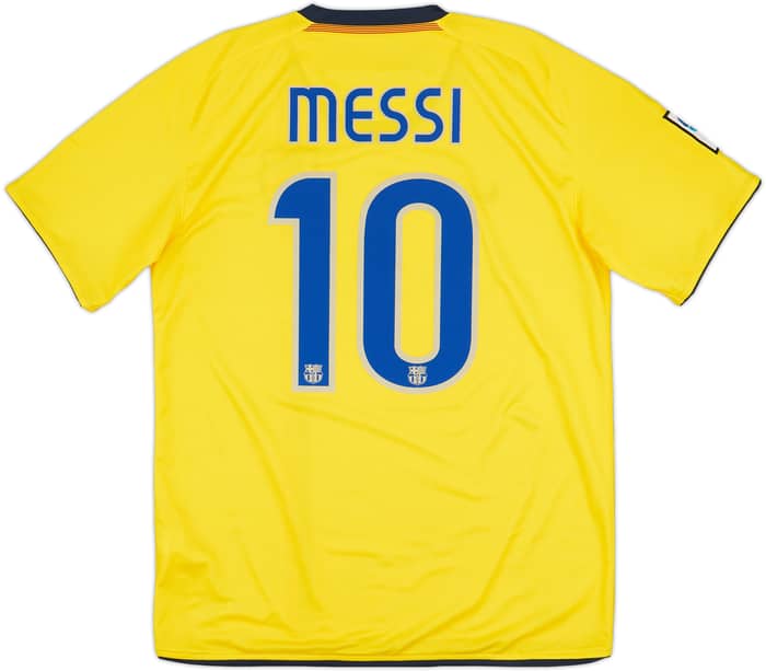 2008-10 Barcelona Away Shirt Messi #10 - 8/10 - (M)