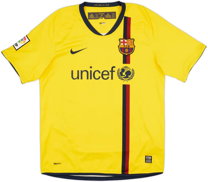 2008-10 Barcelona Away Shirt Messi #10 - 8/10 - (M)