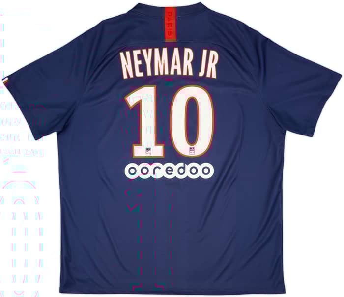 2019-20 Paris Saint-Germain Home Shirt Neymar Jr #10 - 9/10 - (XXL)