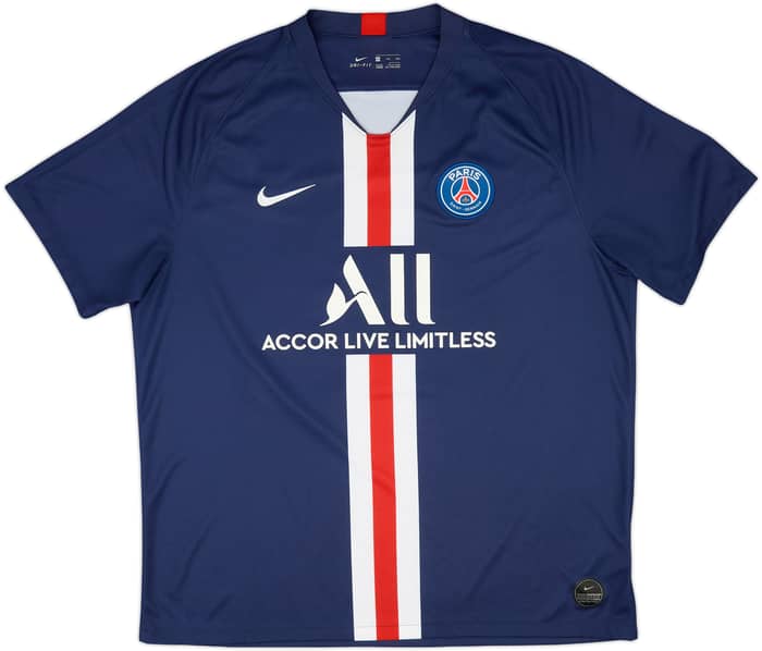 2019-20 Paris Saint-Germain Home Shirt Neymar Jr #10 - 9/10 - (XXL)