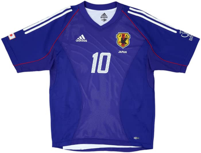 2002-04 Japan Player Issue Home Shirt Nakamura #10 - 8/10 - (M)
