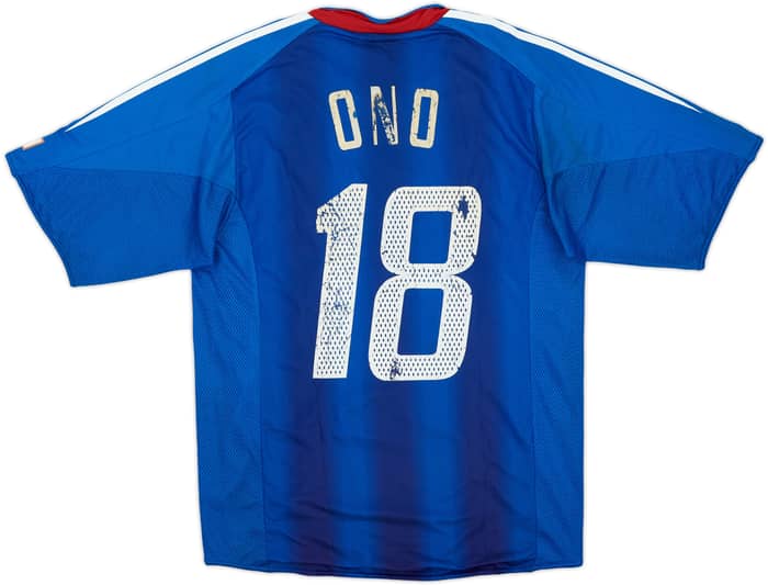 2004-06 Japan Player Issue Home Shirt Ono #18 - 4/10 - (L)