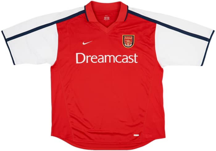 2000-02 Arsenal Home Shirt Henry #14 - 8/10 - (XL)