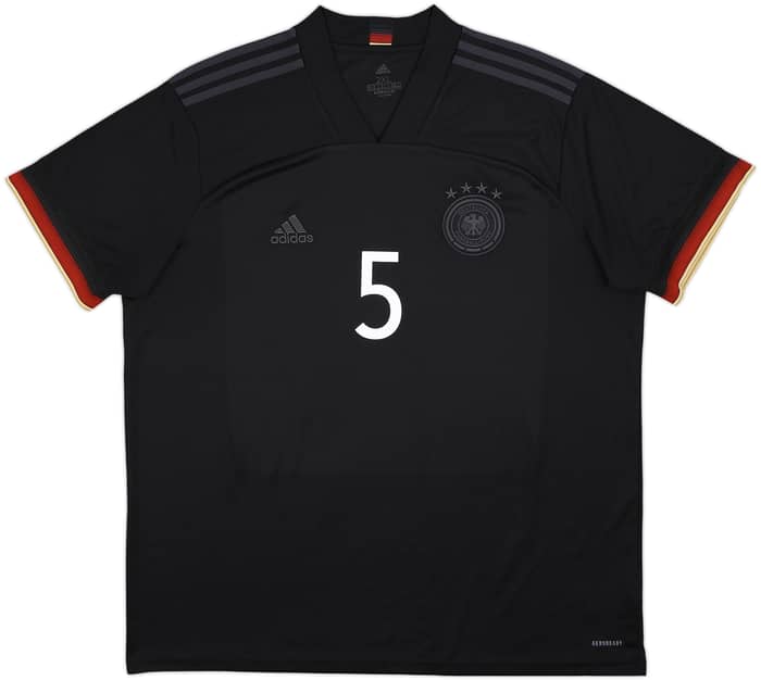 2020-21 Germany Away Shirt Hummels #5 - 10/10 - (XXL)