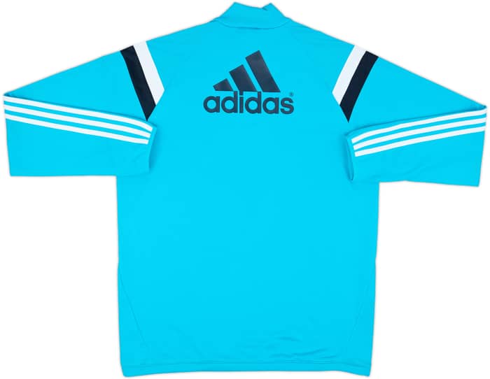 2014-15 Chelsea adidas 1/4 Zip Drill Top - 10/10 - (L)