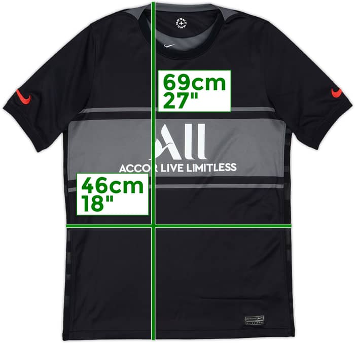 2021-22 Paris Saint-Germain Third Shirt - 8/10 - (XL.Boys) 2021-22 Paris Saint-Germain Third Shirt - 8/10 - (XL.Boys)