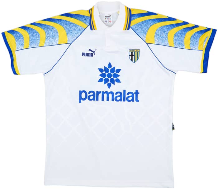 1995-97 Parma Home Shirt Zola #10 - 8/10 - (XXL)