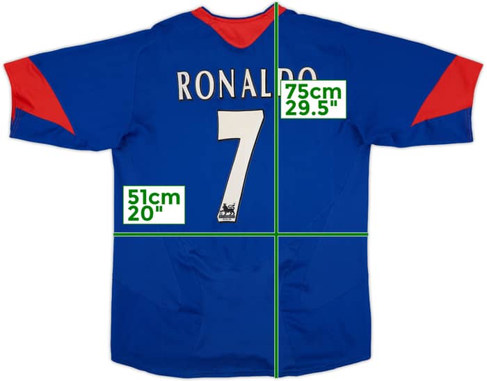 2005-06 Manchester United Away Shirt Ronaldo #7 - 6/10 - (M)