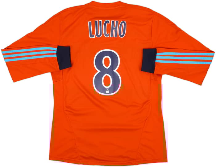 2011-12 Olympique Marseille Third L/S Shirt Lucho #8 - 10/10 - (M)